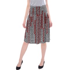 Abstract Geometry Machinery Wire Midi Beach Skirt by Simbadda