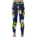 Bees Cartoon Bee Pattern Classic Yoga Leggings View1
