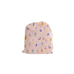 Papaya Apple Cherry Wine Fruit Pink Purple Drawstring Pouches (xs)  by Mariart