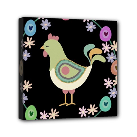 Easter Mini Canvas 6  X 6  by Valentinaart