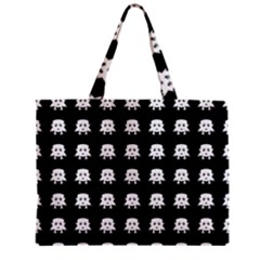 Emoji Baby Vampires Pattern Zipper Mini Tote Bag by dflcprints