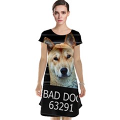 Bad Dog Cap Sleeve Nightdress by Valentinaart