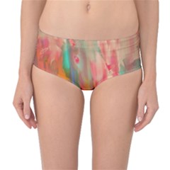 Painting              Mid-waist Bikini Bottoms by LalyLauraFLM