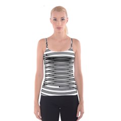 Circular Iron Spaghetti Strap Top by Mariart
