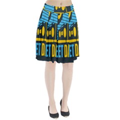 Street Dance R&b Music Pleated Skirt by Mariart