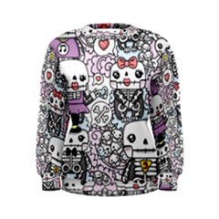 Kawaii Graffiti And Cute Doodles Women s Sweatshirt by Nexatart