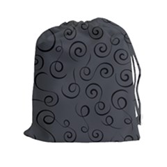 Pattern Drawstring Pouches (xxl) by ValentinaDesign