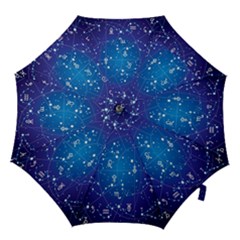 Astrology Illness Prediction Zodiac Star Hook Handle Umbrellas (small) by Mariart