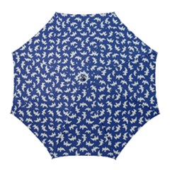 Birds Silhouette Pattern Golf Umbrellas by dflcprintsclothing