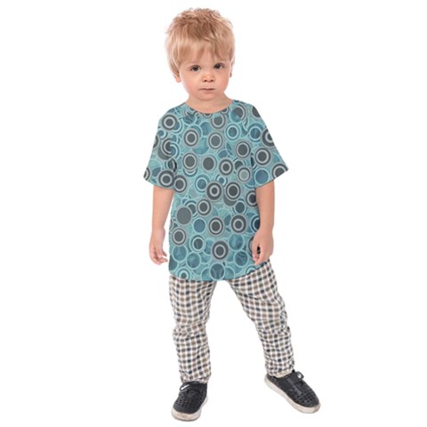 Abstract Aquatic Dream Kids  Raglan Tee by Ivana