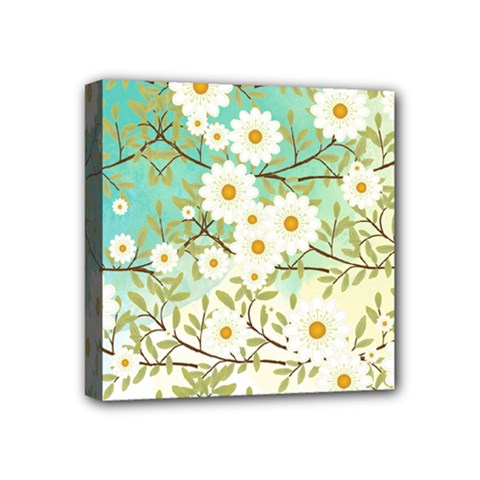 Springtime Scene Mini Canvas 4  X 4  by linceazul