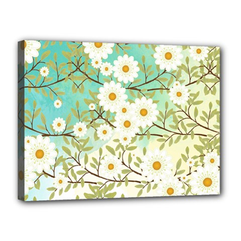 Springtime Scene Canvas 16  X 12  by linceazul
