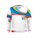 Colored Lines Rainbow Kids  Sweatshirt View1