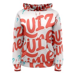 Question Mark Quiz Time Women s Pullover Hoodie by Mariart
