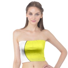 Tennis Ball Ball Sport Fitness Tube Top by Nexatart