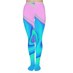 Aurora Color Rainbow Space Blue Sky Purple Yellow Green Pink Red Women s Tights by Mariart