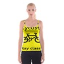 Stay Classy Bike Cyclists Sport Spaghetti Strap Top View1