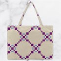 Pattern Background Vector Seamless Medium Zipper Tote Bag View1