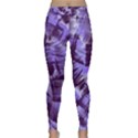 Purple Paint Strokes Classic Yoga Leggings View1