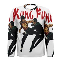 Kung Fu  Men s Long Sleeve Tee by Valentinaart