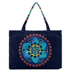 Abstract Mechanical Object Medium Zipper Tote Bag by linceazul