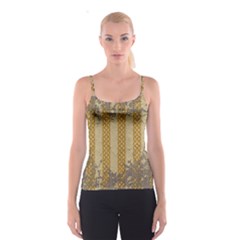 Wall Paper Old Line Vertical Spaghetti Strap Top by Mariart
