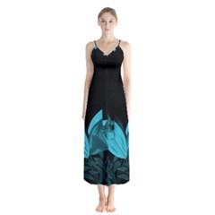 Tulips Chiffon Maxi Dress by ValentinaDesign