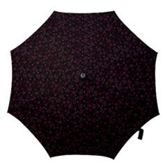 Roses Pattern Hook Handle Umbrellas (medium) by Valentinaart