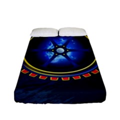 Power Core Fitted Sheet (full/ Double Size) by linceazul