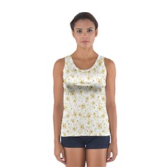 Floral Pattern Women s Sport Tank Top  by ValentinaDesign