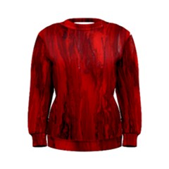 Stone Red Volcano Women s Sweatshirt by Mariart