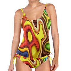 Colorful 3d Shapes                    Tankini Set by LalyLauraFLM