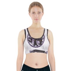 Ornate Mandala Elephant  Sports Bra With Pocket by Valentinaart