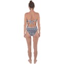 Aztec Design  Pattern Tie Back One Piece Swimsuit View2