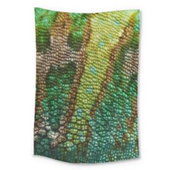 Chameleon Skin Texture Large Tapestry by BangZart