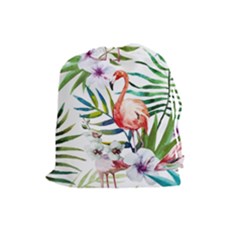 Mingo Drawstring Pouches (large)  by LimeGreenFlamingo