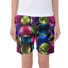 Stained Glass Women s Basketball Shorts by BangZart