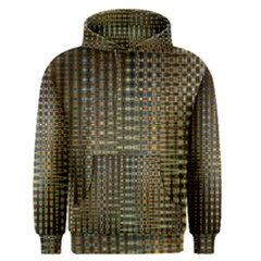Background Colors Of Green And Gold In A Wave Form Men s Pullover Hoodie by BangZart