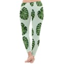 Leaf Pattern Seamless Background Classic Winter Leggings View4