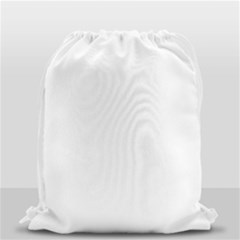 Solid Snow White Christmas Color Drawstring Bag (small) by PodArtist