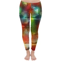 Peeled Wall                         Winter Leggings by LalyLauraFLM