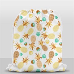 Seamless Summer Fruits Pattern Drawstring Bag (small) by TastefulDesigns