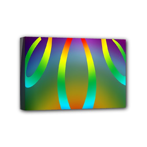 Colorful Easter Egg Mini Canvas 6  X 4  by BangZart