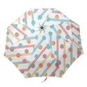 Simple Saturated Pattern Folding Umbrellas View1