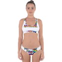Dont need your approval Cross Back Hipster Bikini Set View1