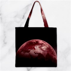 Planet Fantasy Art Zipper Grocery Tote Bag by BangZart