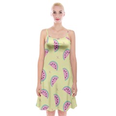 Watermelon Wallpapers  Creative Illustration And Patterns Spaghetti Strap Velvet Dress by BangZart