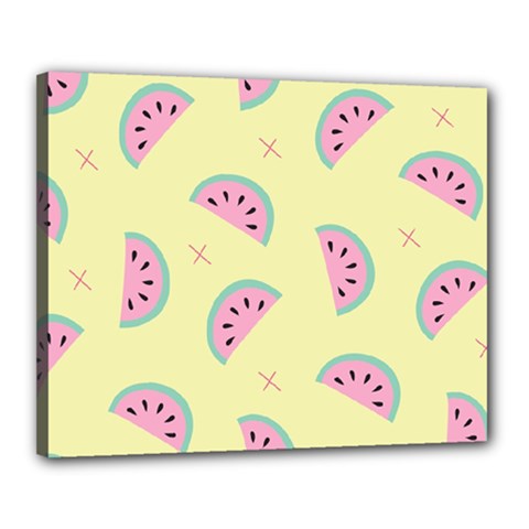 Watermelon Wallpapers  Creative Illustration And Patterns Canvas 20  X 16  by BangZart