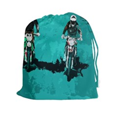 Motorsport  Drawstring Pouches (xxl) by Valentinaart