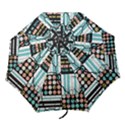 Distressed Pattern Folding Umbrellas View1
